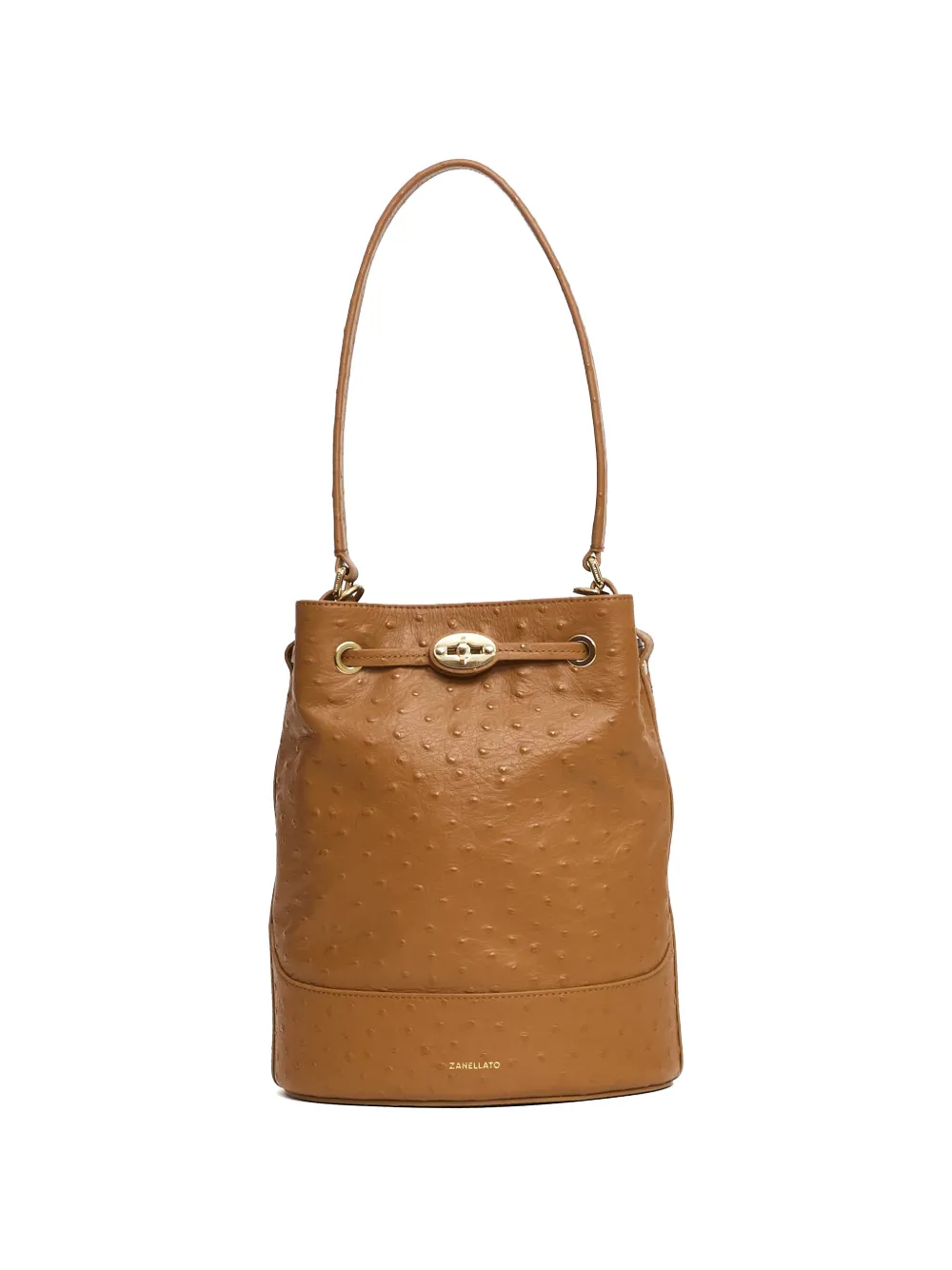 Zanellato small Monda Cactus bucket bag - Marrone