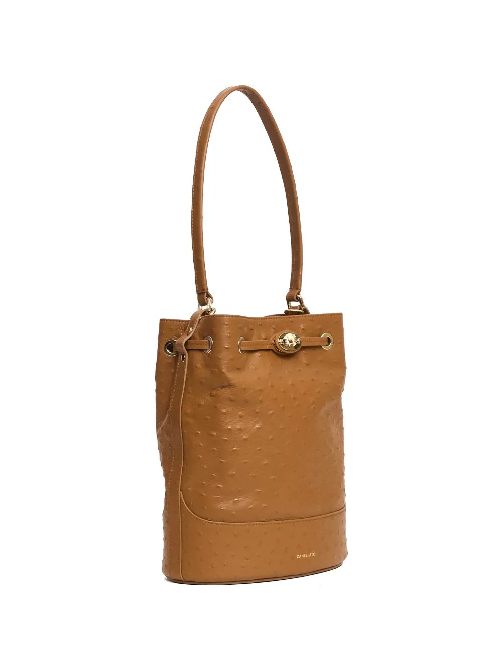 Zanellato Kleine Monda Cactus bucket-tas Bruin