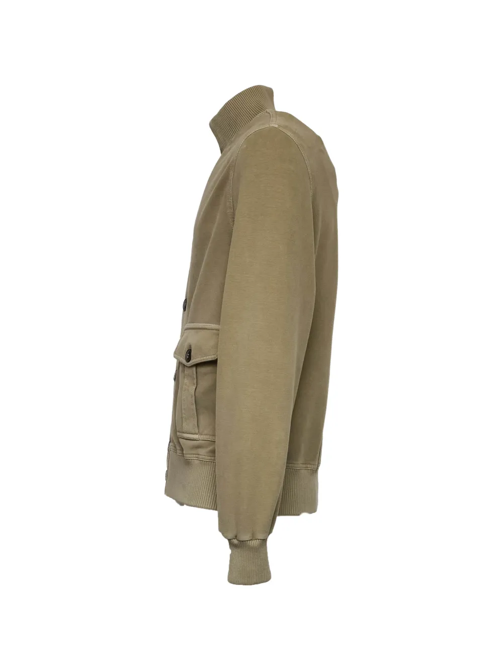  Circolo 1901 Button Flap Pocket Bomber - Green 