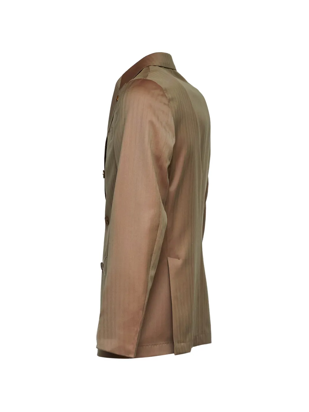  Sartorio Napoli Double-breasted Peak-lapel Suit - Neutrals 