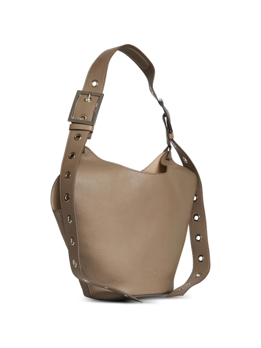  Dondup Small Leather Tote Bag - Neutrals 