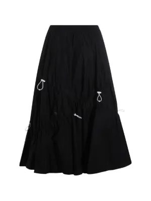MOSCHINO 黒 ロゴ入りスカート Moschino（モスキーノ）ウィメンズ スカート - FARFETCH