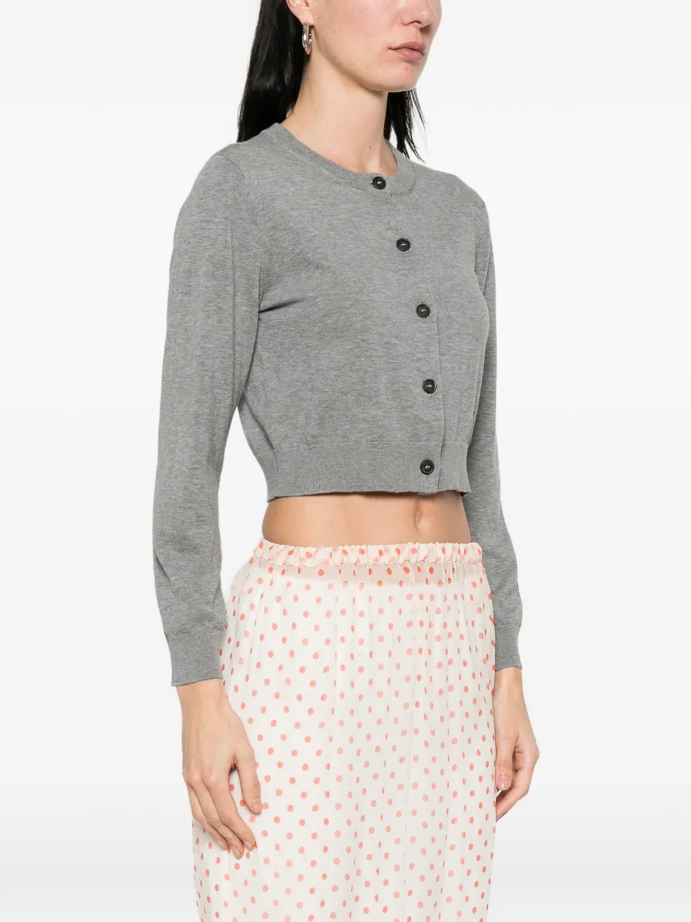  Nº21 Buttoned Cardigan - Grey 