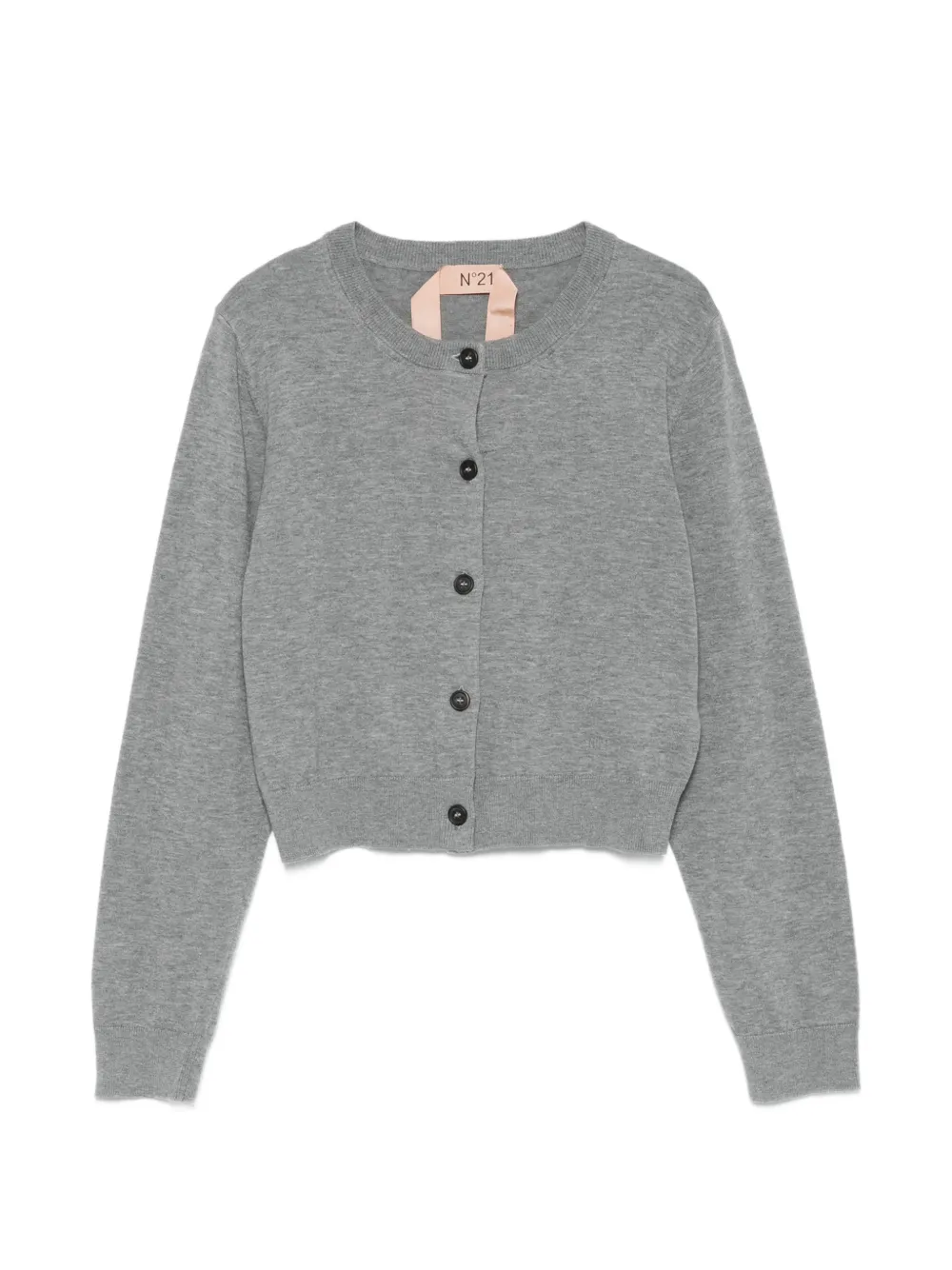 Nº21 buttoned cardigan - Grigio