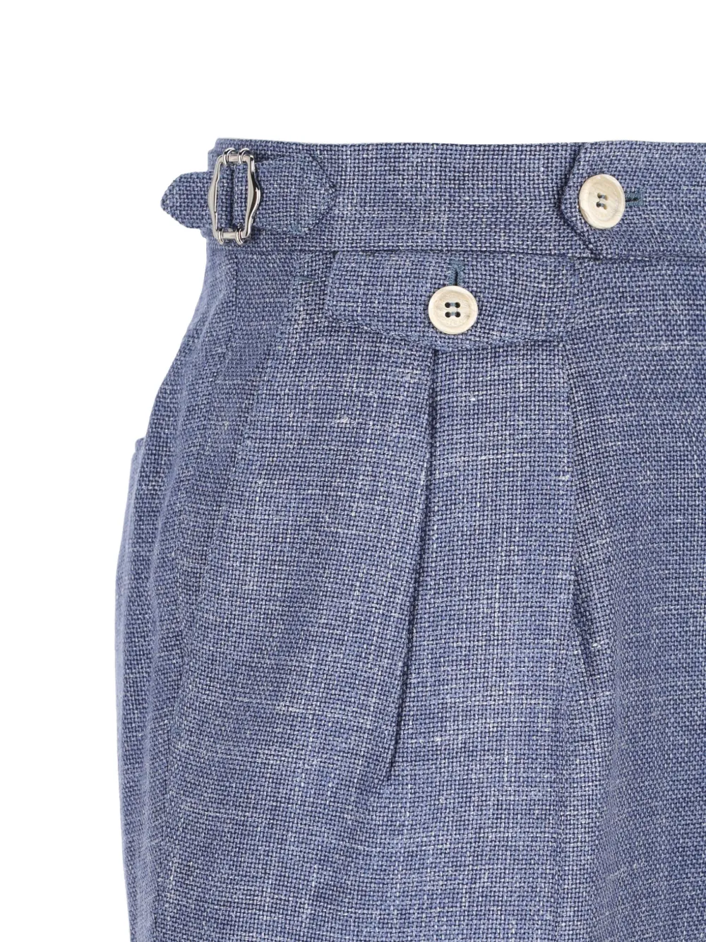 Brunello Cucinelli Pak met enkele rij knopen Blauw