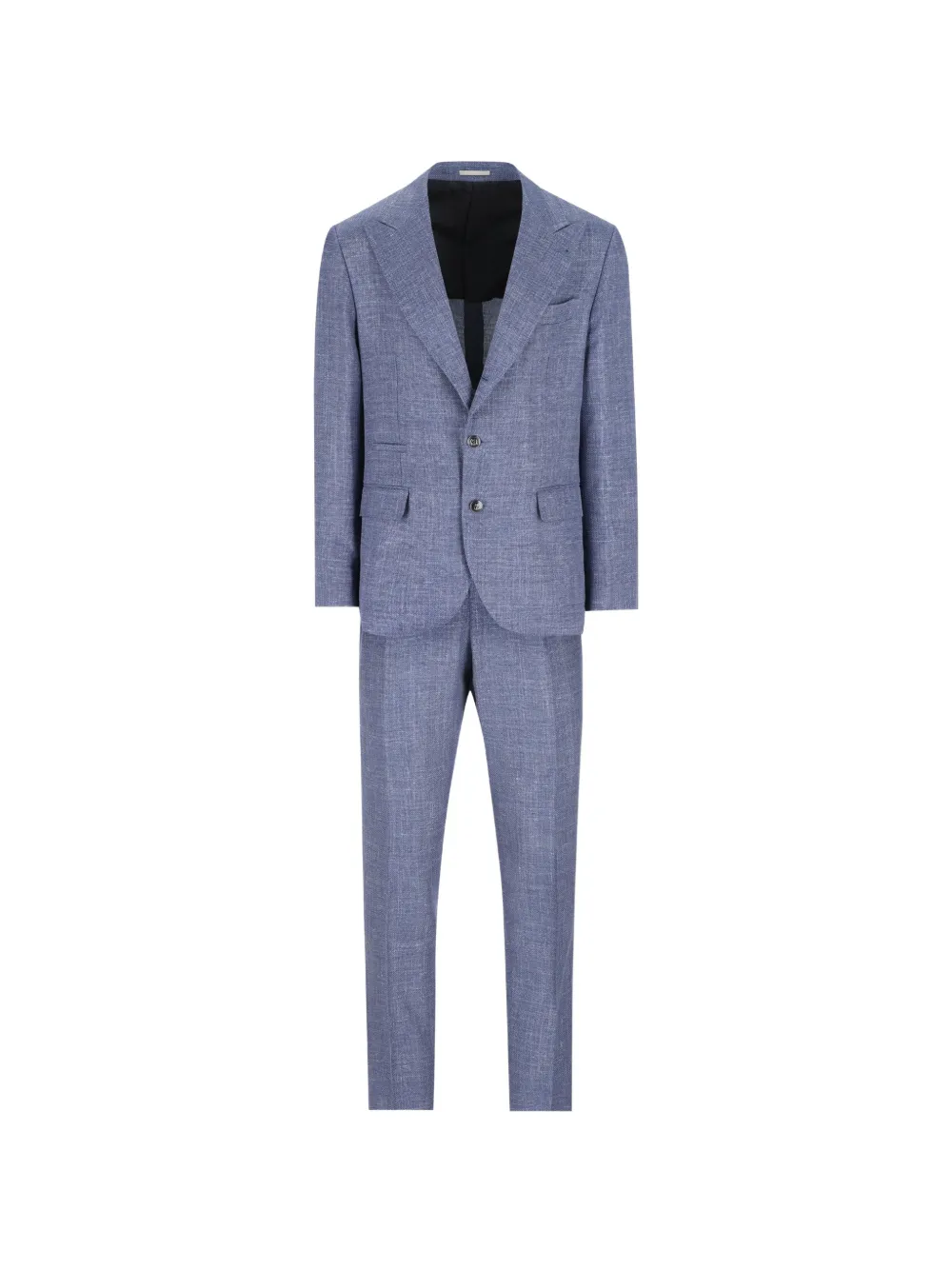 Brunello Cucinelli single-breasted suit - Blu