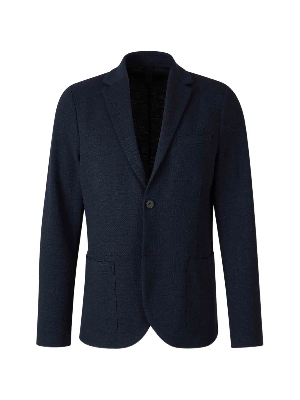 Harris Wharf London 2b. notched-lapel blazer - Blu