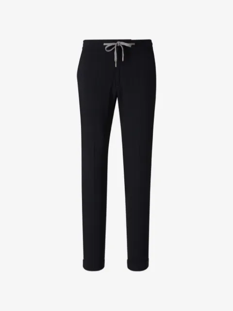 Marco Pescarolo drawstring-waist trousers
