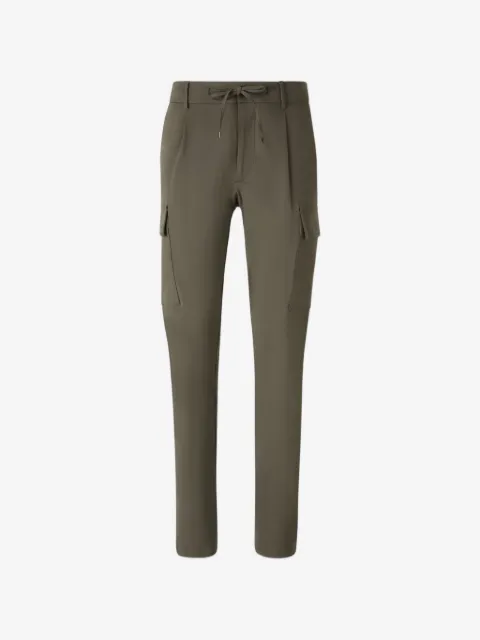 Berwich drawstring-fastening cargo pants