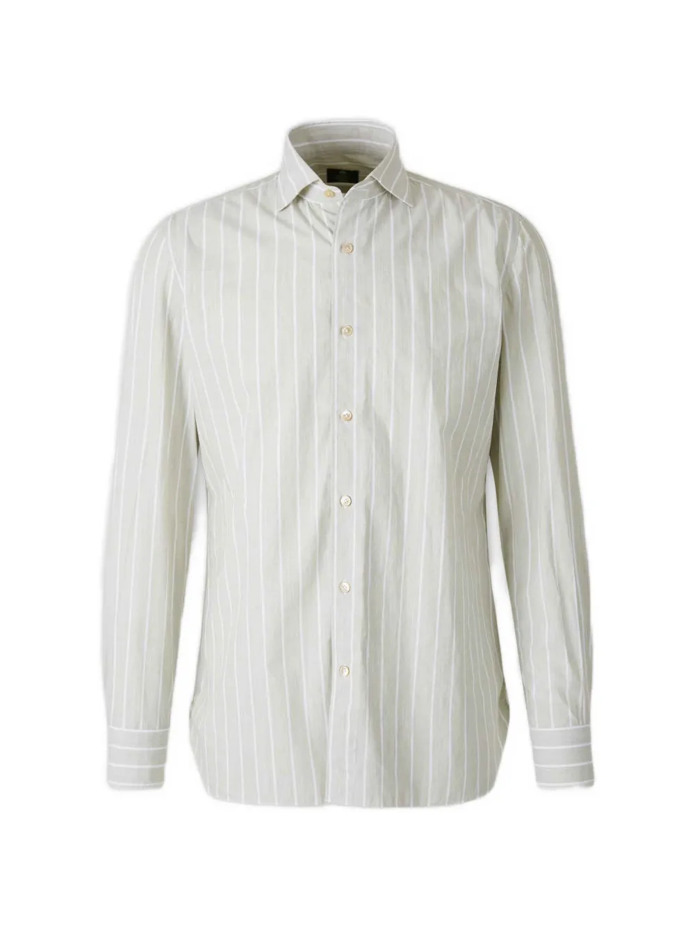 Luigi Borrelli striped shirt | Green