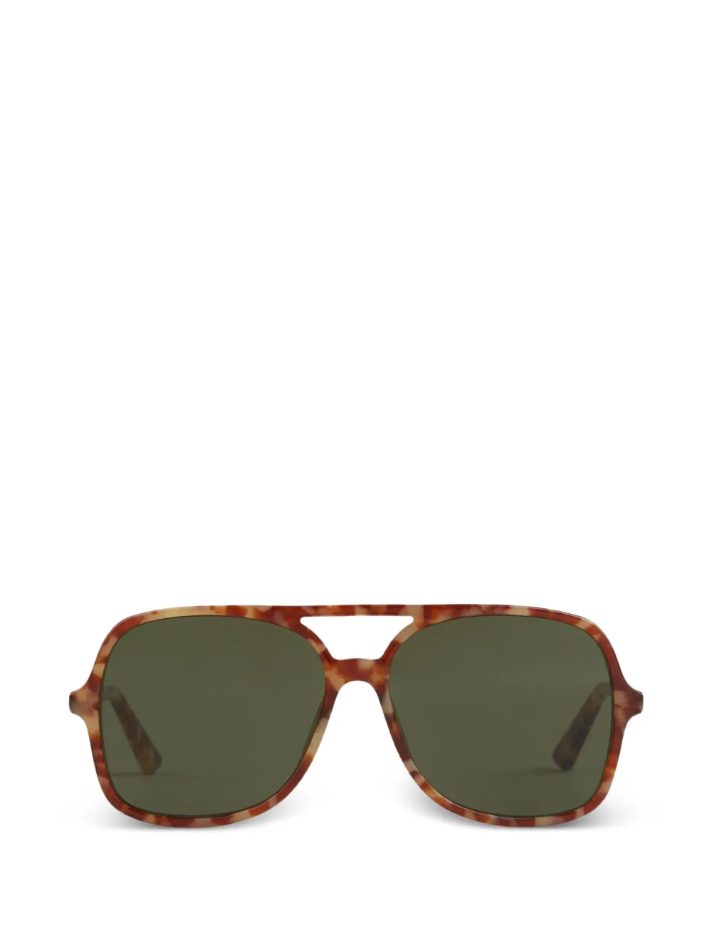 Chloé 주디 더블 브리지 선글라스 | 브라운 | Image 1