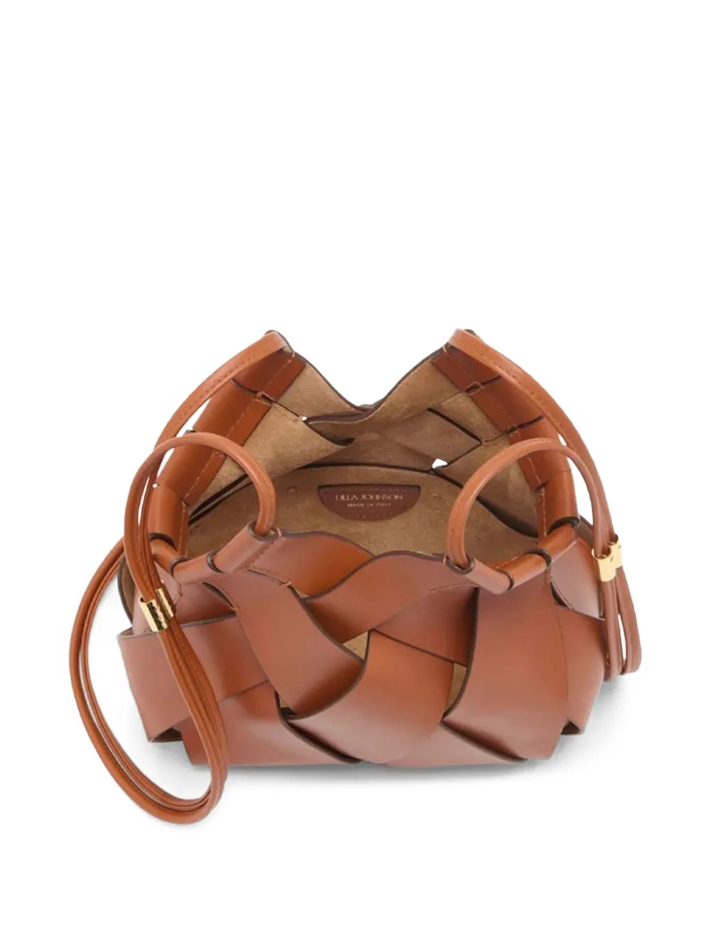  Ulla Johnson Charlotte Leather Cross Body Bag - Brown 