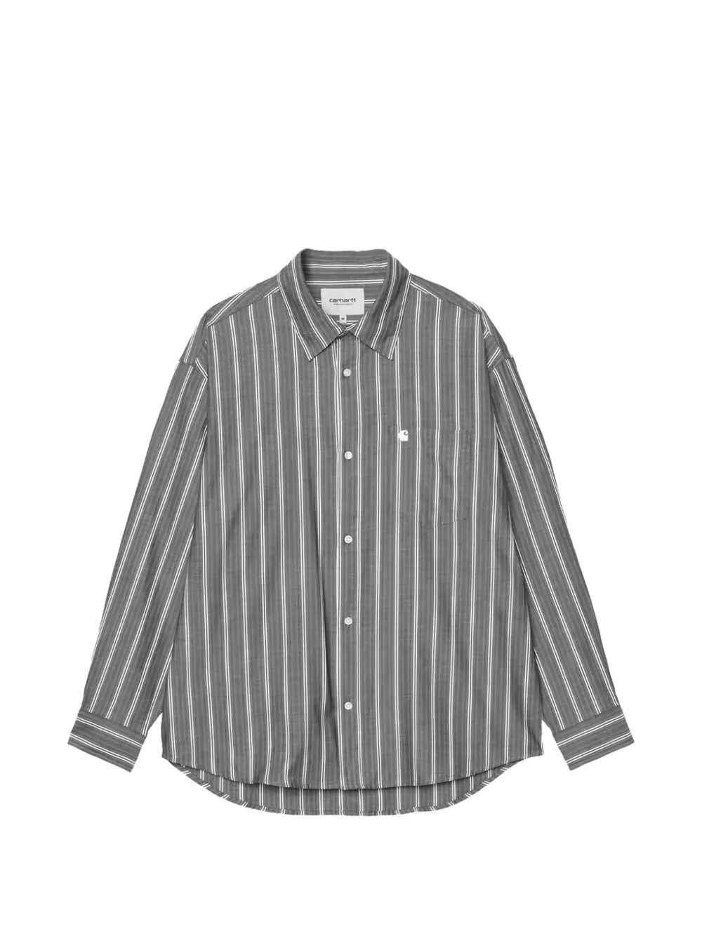 Carhartt WIP striped cotton shirt - Grau