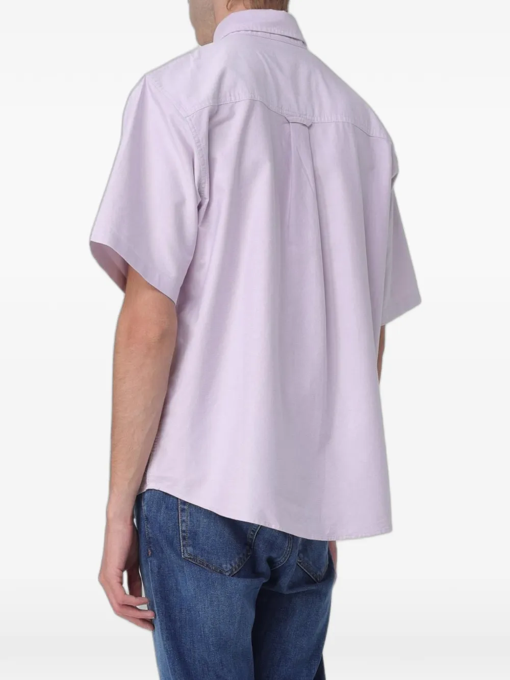 Carhartt WIP Katoenen overhemd Paars