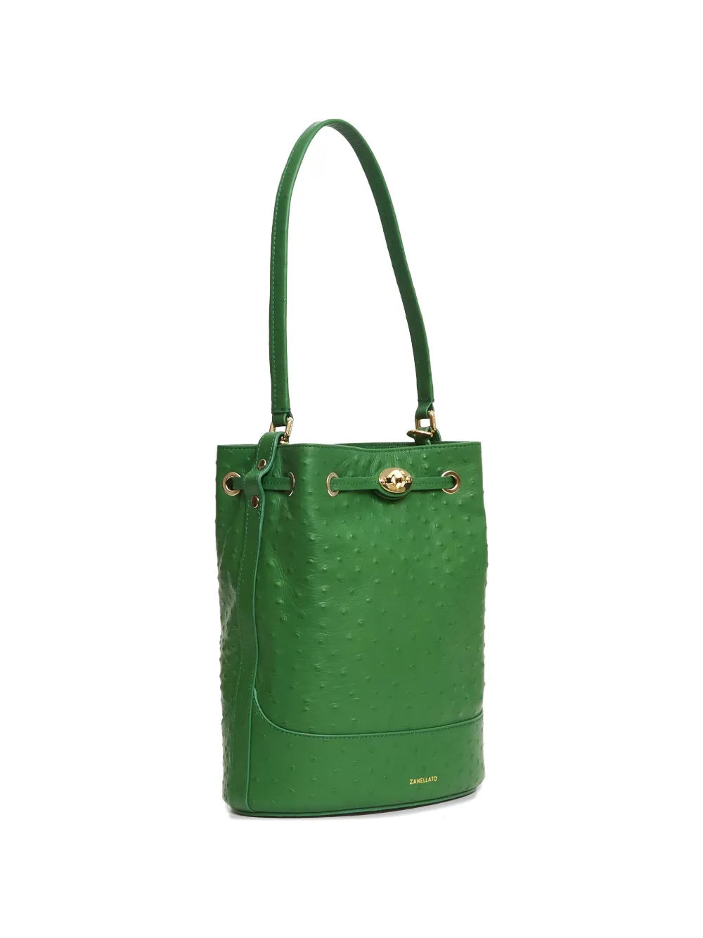 Zanellato Kleine Monda Cactus bucket-tas Groen