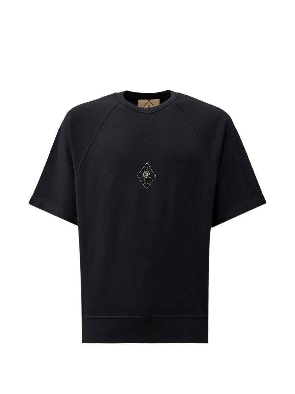 C.P. Company Malfilè fleece sweater met korte mouwen Blauw