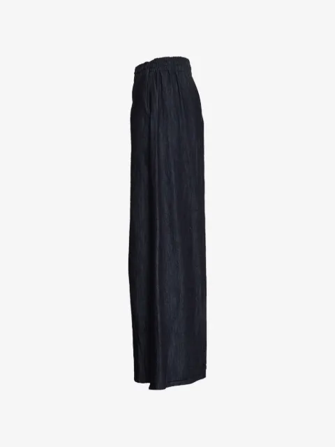 DONDUP pantalones palazzo con pretina elástica