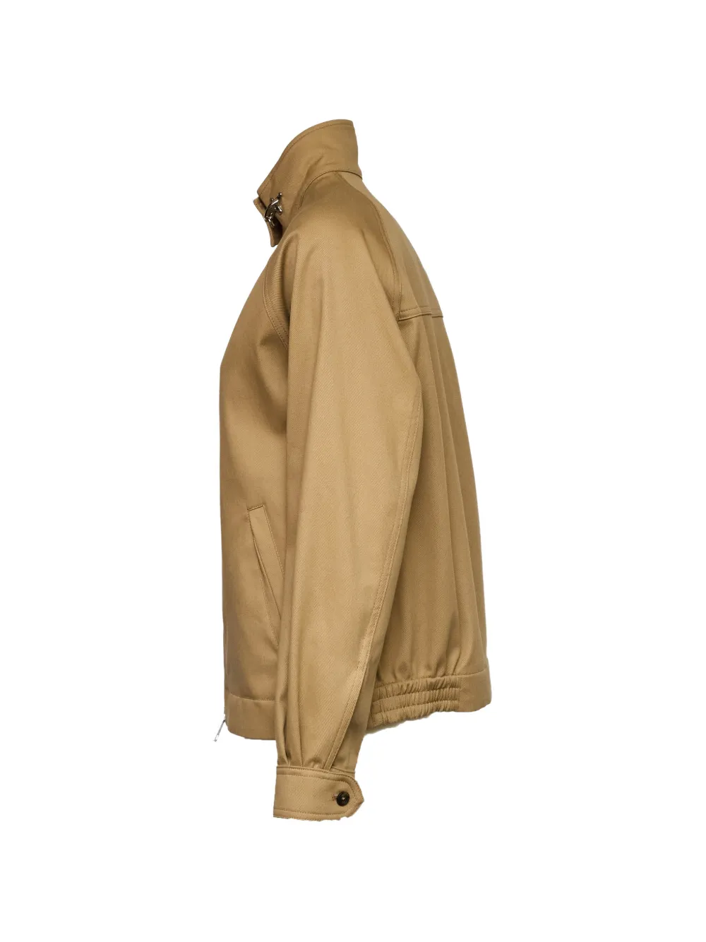  Fay Zip-up Bomber Jacket - Neutrals 