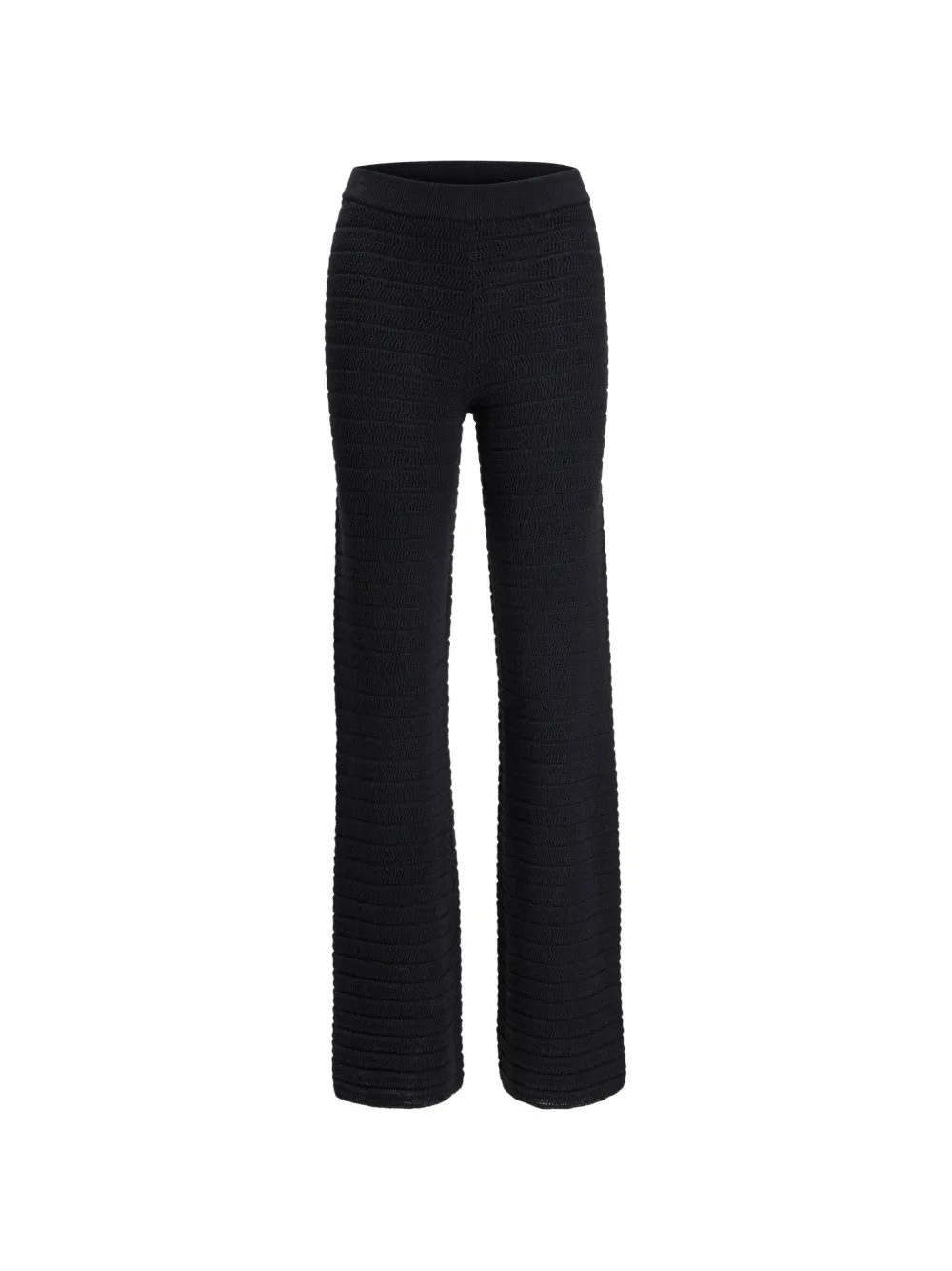 JJXX Pantaloni con lavorazione in rilievo - Nero