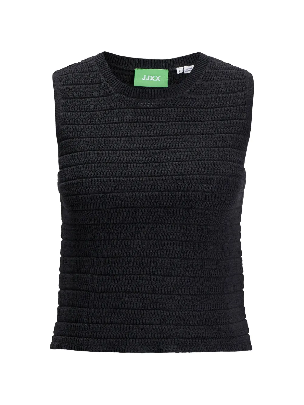 JJXX Top smanicato - Nero