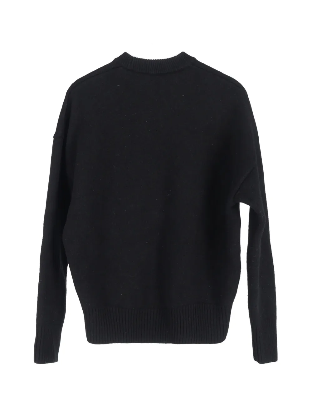 AMI Paris 크루 넥 로고 디테일 스웨터 | Image 2