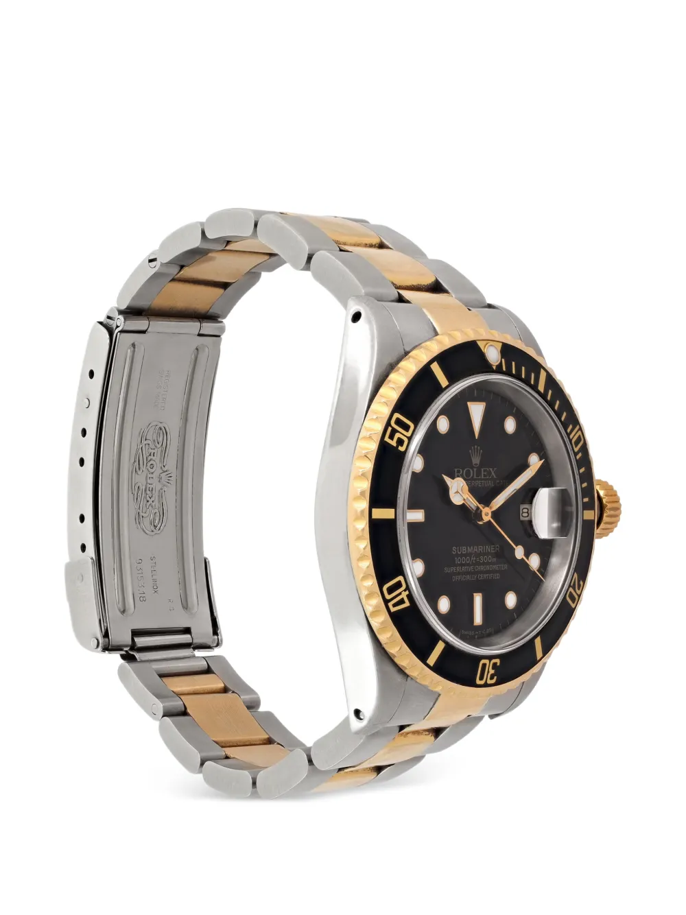  Rolex Oyster Perpetual Submariner 40mm Watch - Black 