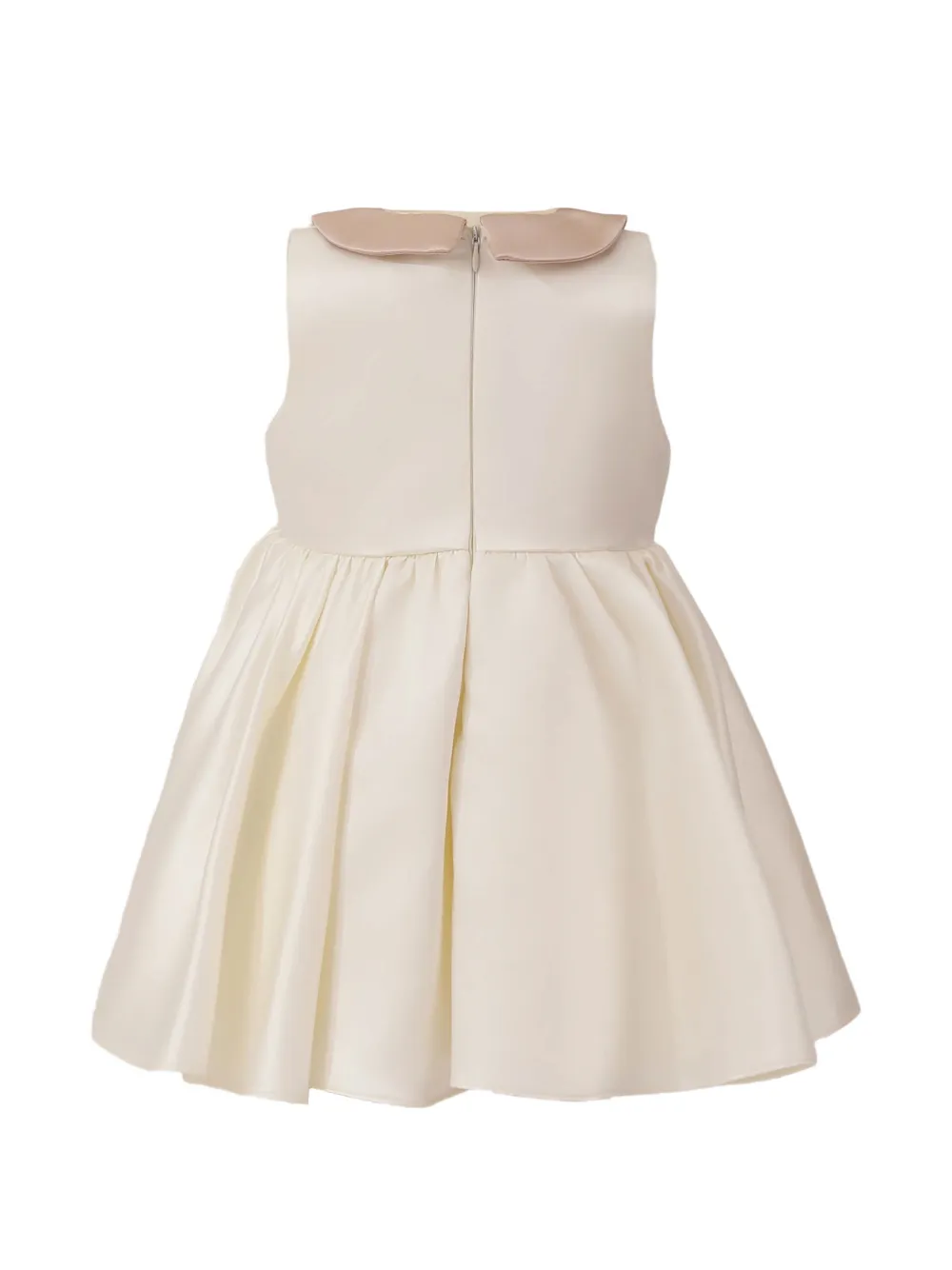 Tulleen Elaria avondjurk met strik Beige