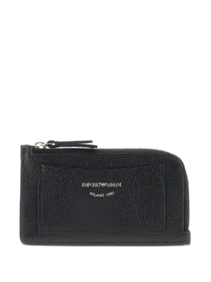Diesel 1DR Bi Fold Zip L Wallet | Black | FARFETCH IL