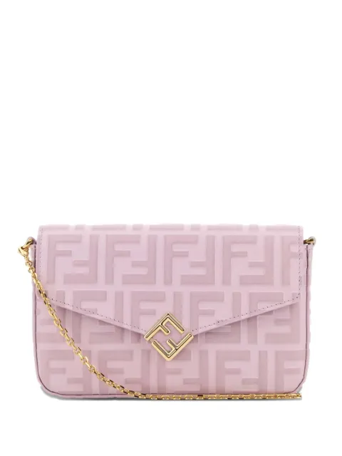 FENDI FF Diamonds logo-embellished wallet