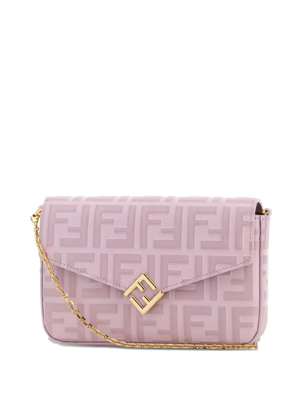 FENDI FF Diamonds portemonnee verfraaid met logo Roze