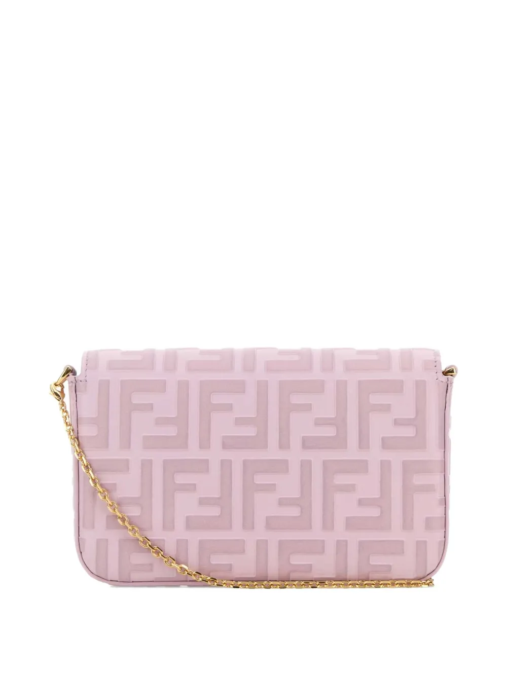 FENDI FF Diamonds portemonnee verfraaid met logo Roze
