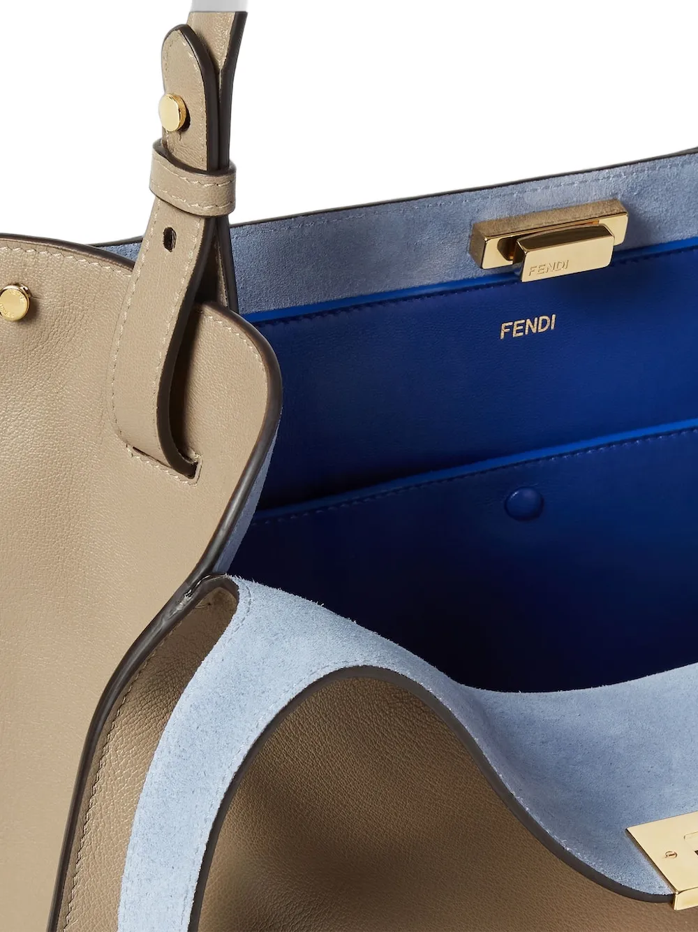FENDI Way grote shopper Grijs