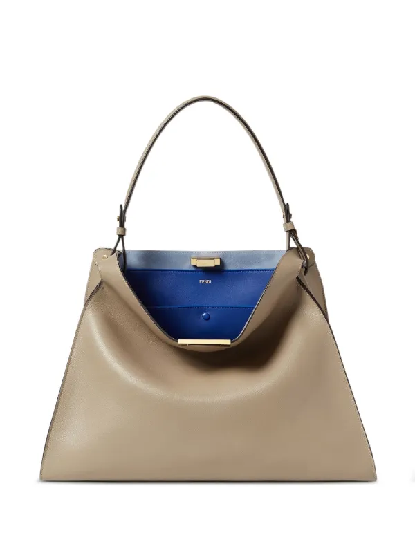 Fendi Way Large Bag in Grey