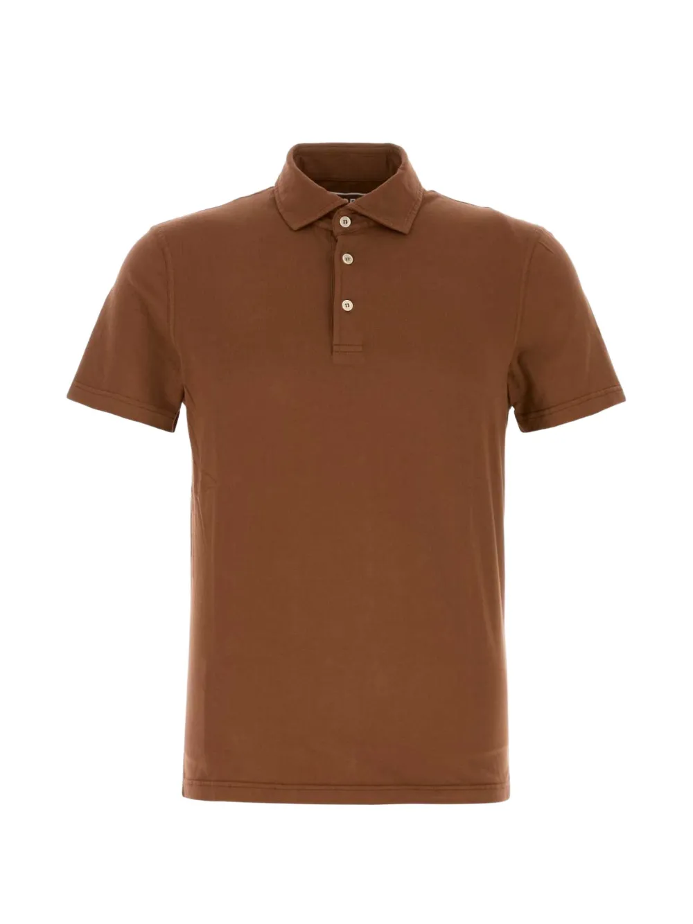 Fedeli stretch polo shirt - Marrone