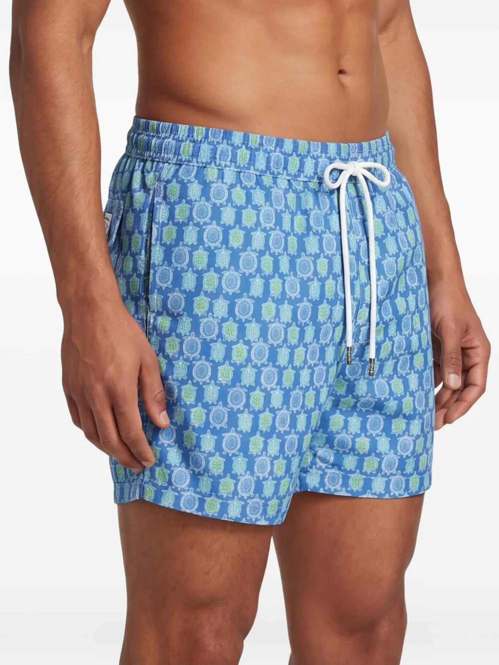 Fedeli Zwembroek met print Blauw