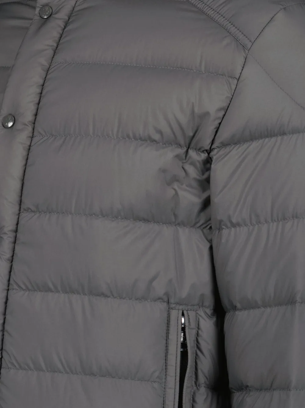 Moncler Gewatteerd jack met rits Grijs