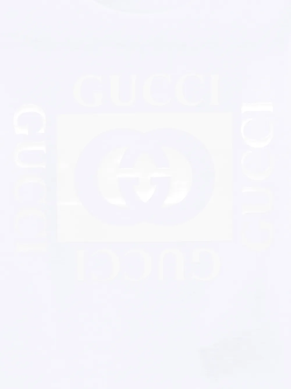 Gucci Kids T-shirt met logo Wit