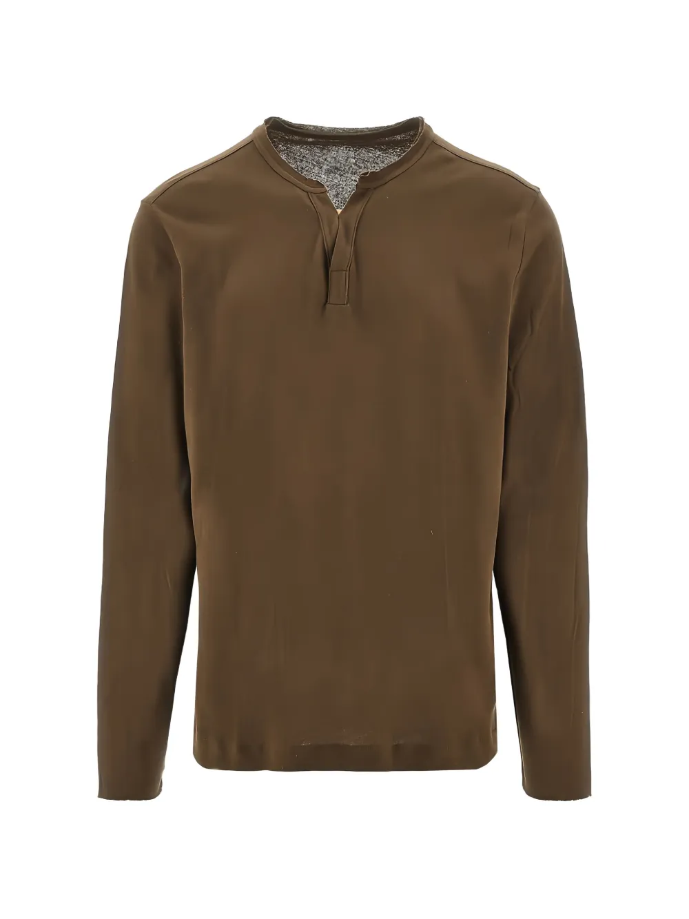 Majestic Filatures V-neck T-shirt - Marrone