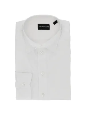 armani dress shirt men Emporio Armani Buttoned Men Shirt
