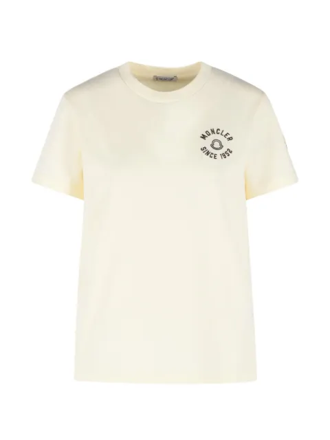 Moncler t-shirt à logo brodé