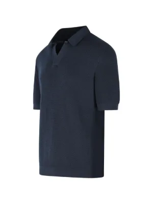 V-neck polo shirt 4