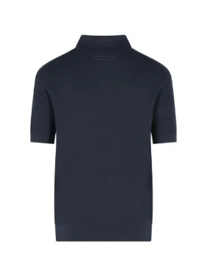 V-neck polo shirt 3