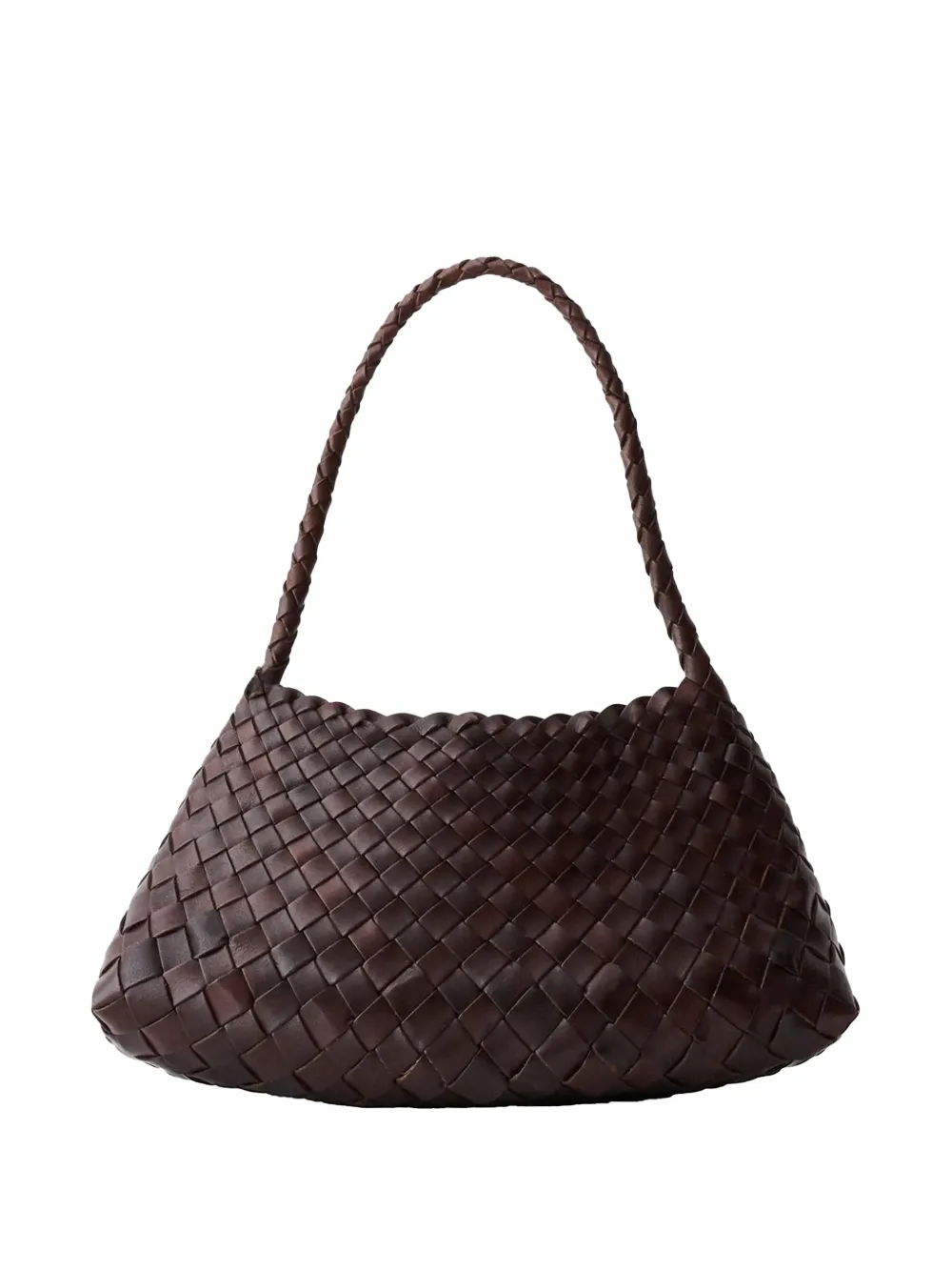 DRAGON DIFFUSION woven shoulder bag - Marrone