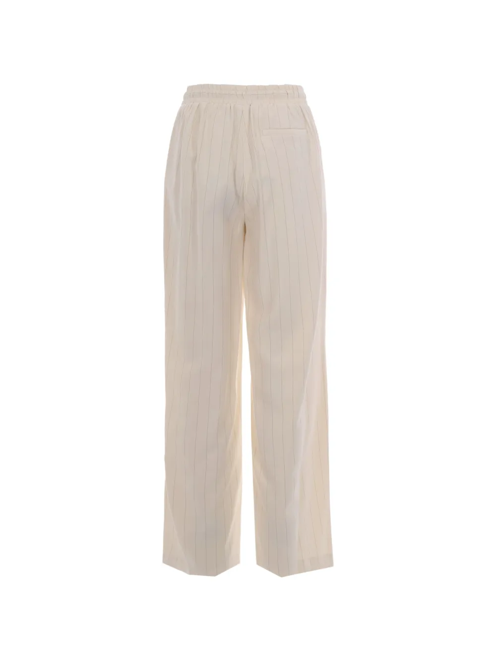 LIU JO Gestreepte broek Beige