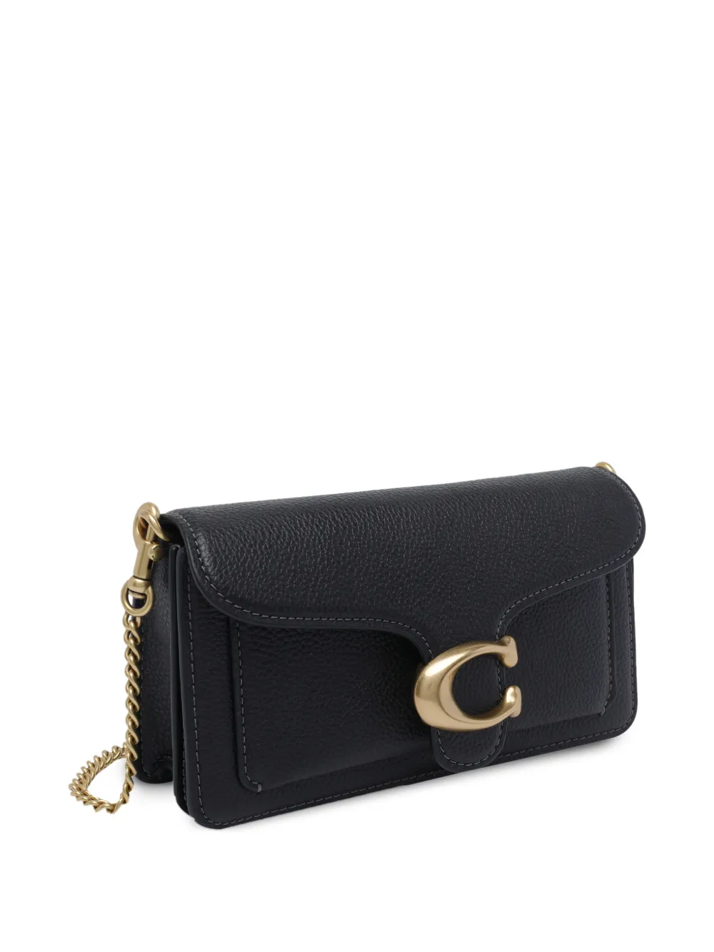  Coach 19 Tabby Logo Cross Body Bag - Black 