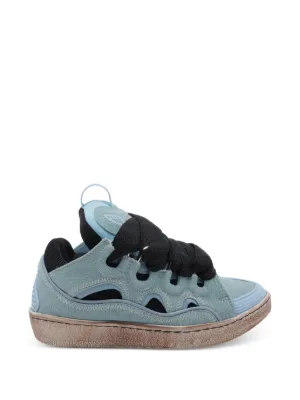 Lanvin Curb lace-up Sneakers | Brown | FARFETCH
