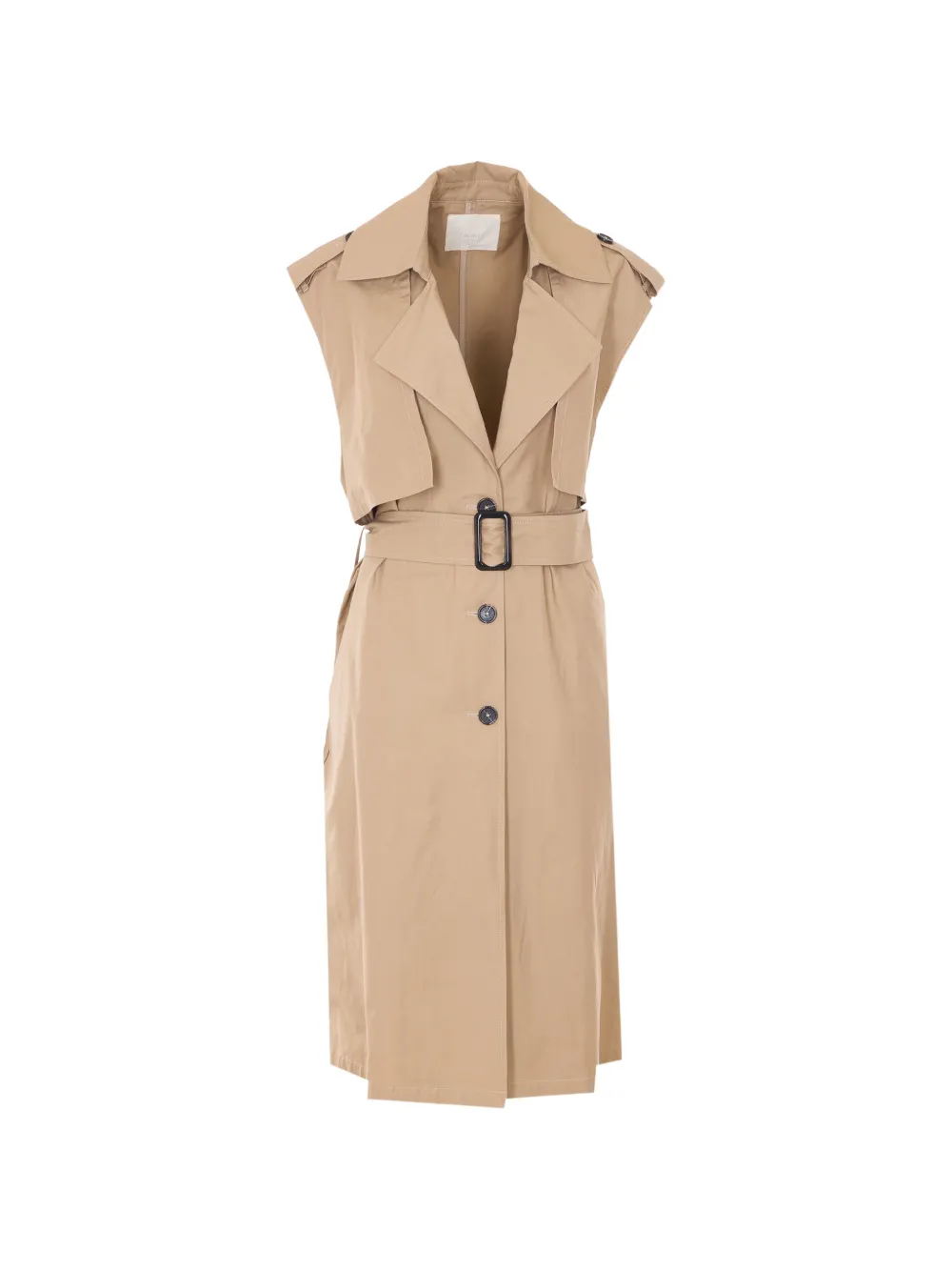 TWINSET belted midi dress - Neutrals