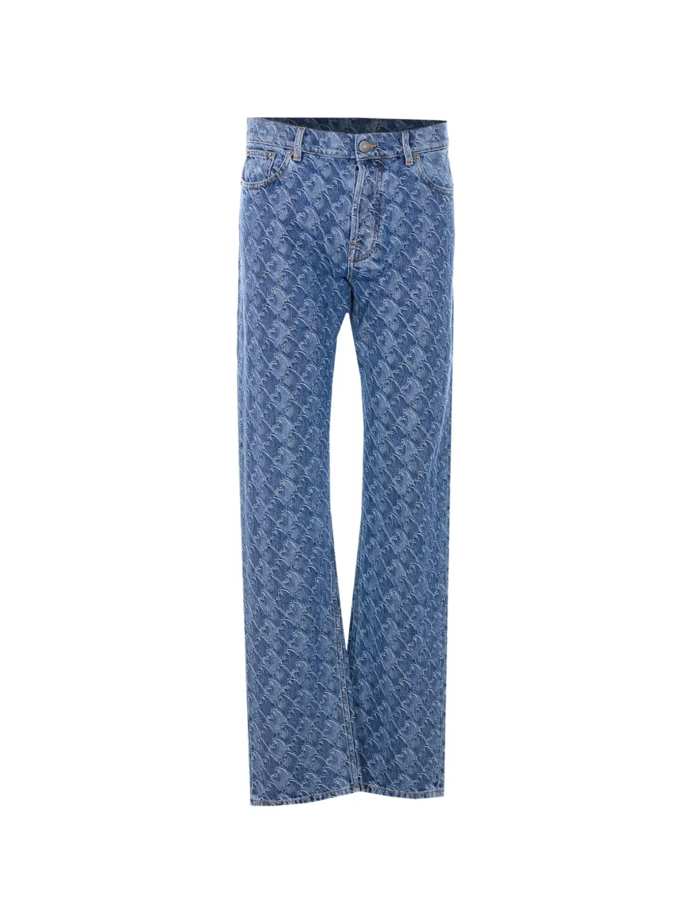 Lanvin denim five-pocket trousers - Blu