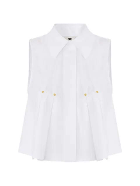 Elisabetta Franchi プリーツ シャツ