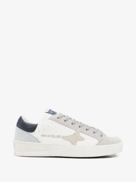 Ama Brand B/Deluxe star-appliqué sneakers